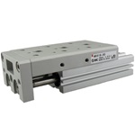 Compact cilinder met slide table